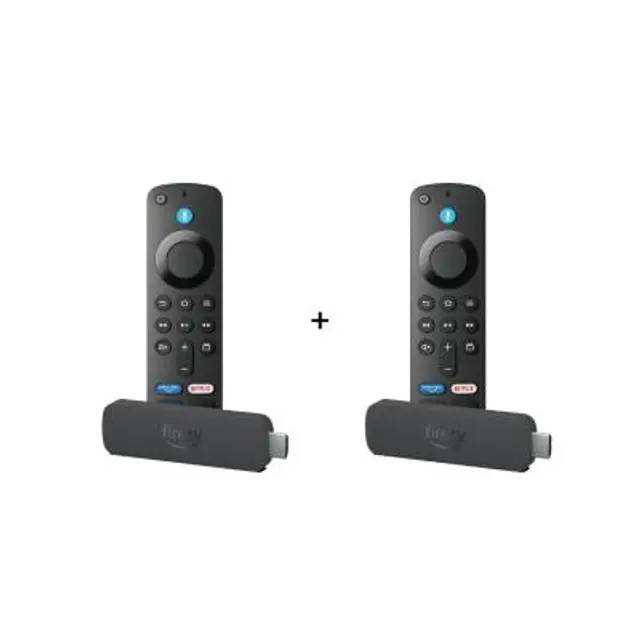 Fire TV Stick 4K Plus - Neueste Generation - Wi-Fi 6 und Alexa - 2er-Set