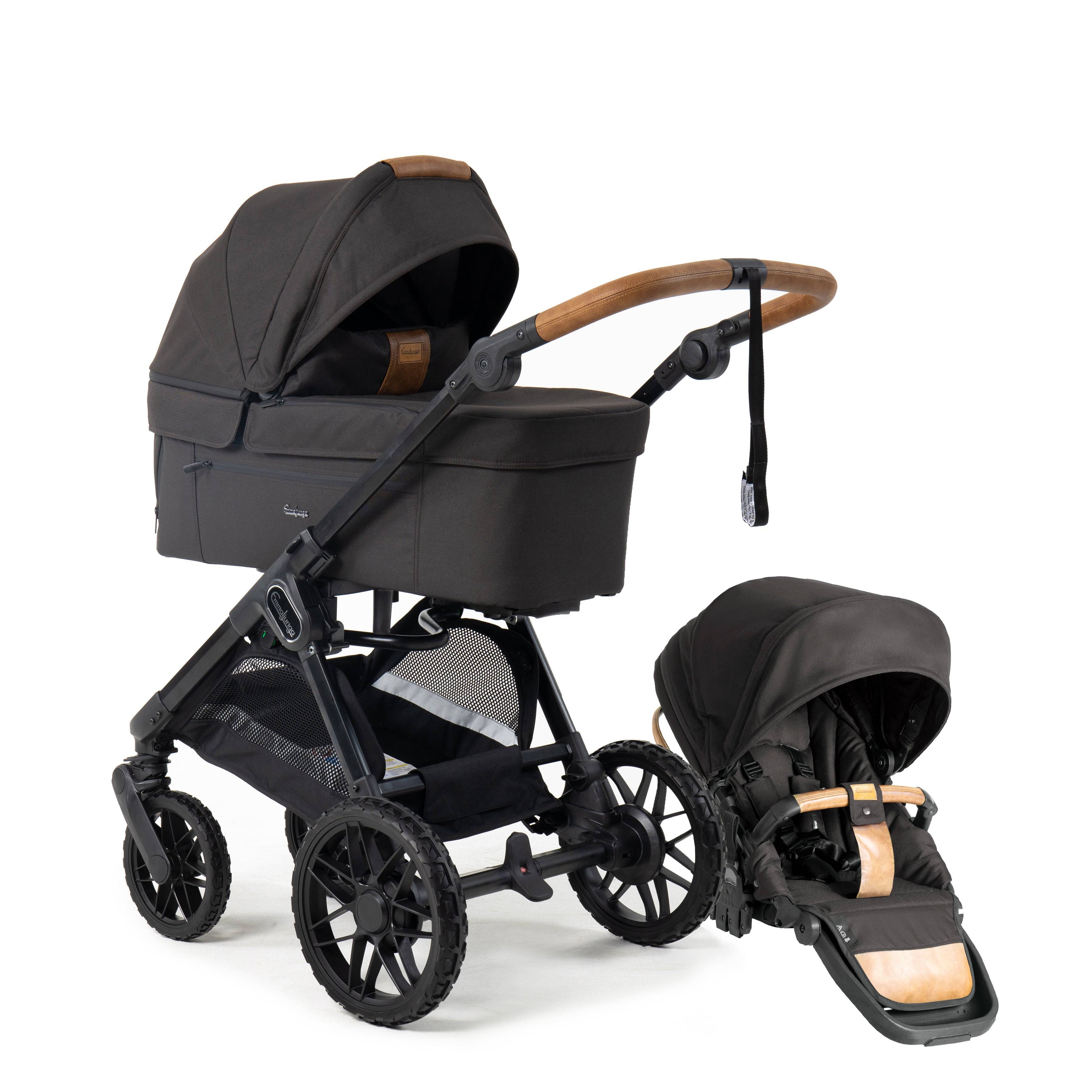 Emmaljunga SENTO PRO Ergo, Outdoor Brown 2027 model - Levering September 2026