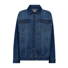 Freequent Rock denim jakke medium blue