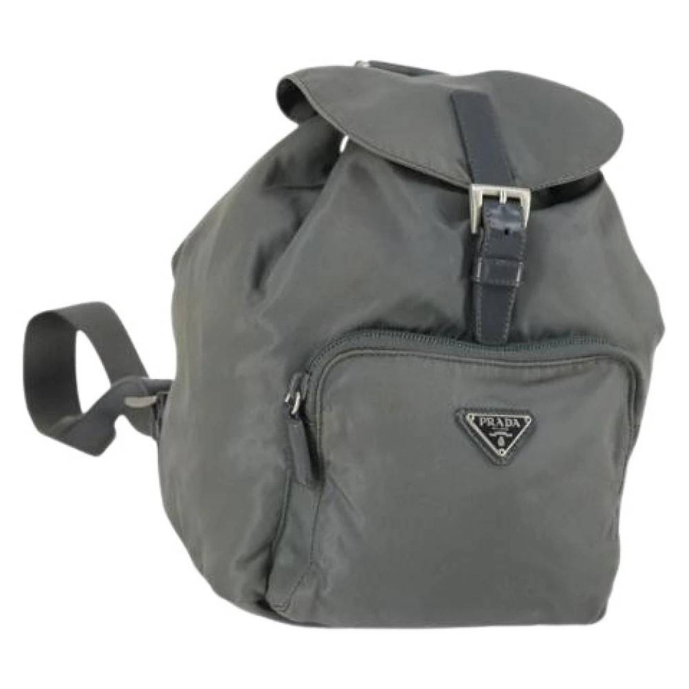 Prada Vintage - Pre-owned Nylon Ryggsäck Vintage - Dam - ONE Size - Nylon