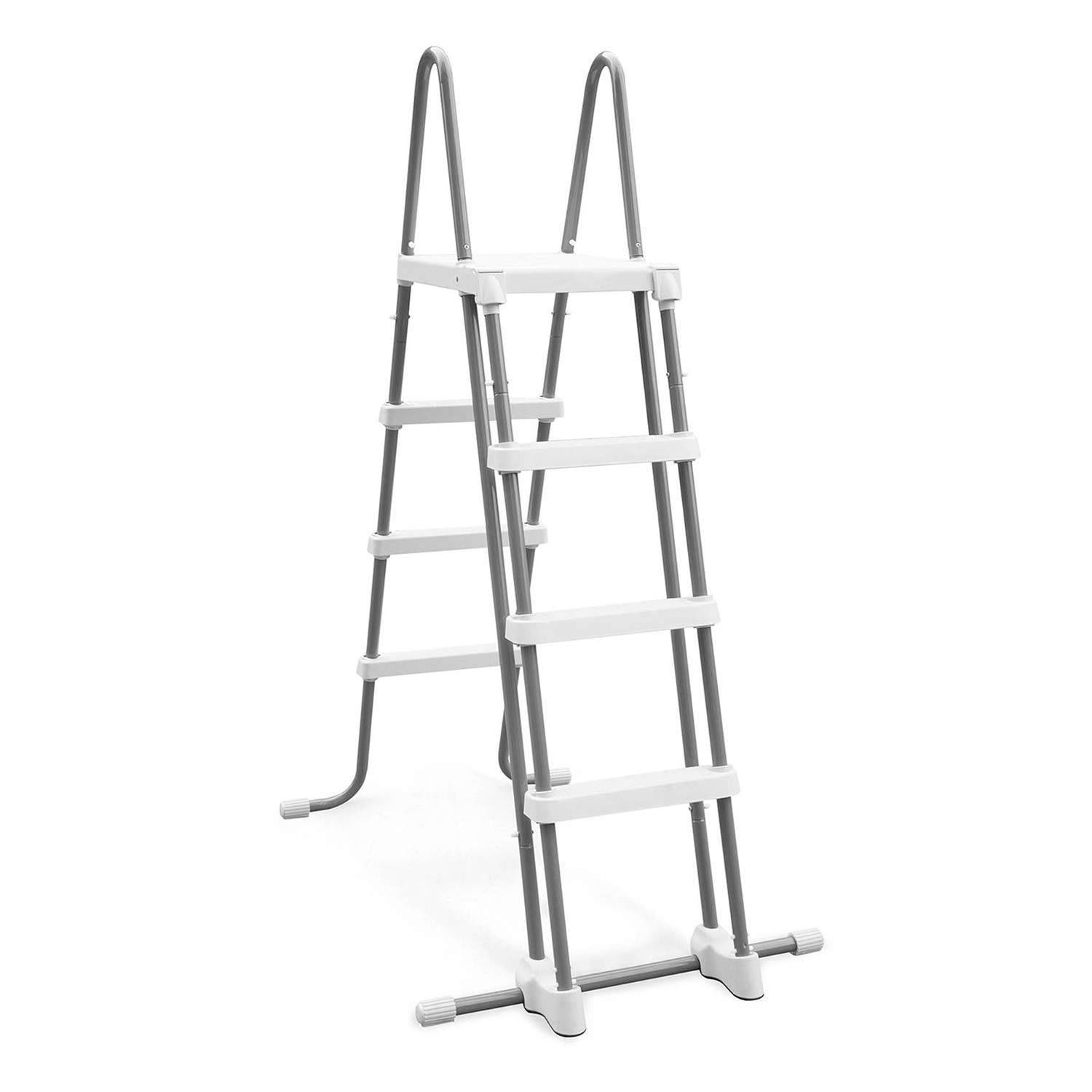 Poolstege 91-107 cm – Halkfri, avtagbara steg