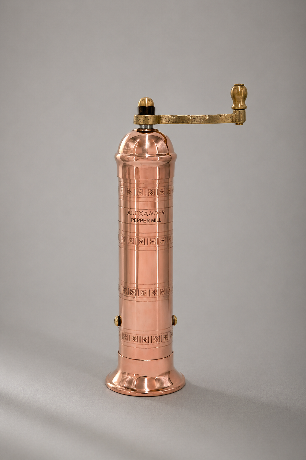 'Copper Mill' - 9" Pepparkvarn, Alexander Handcrafted Mills - 9" Pepparkvarn.