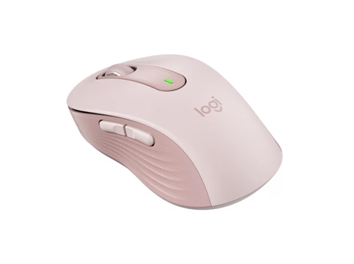 Logitech Signature M650 Large trådlös mus Rosa USB-dongel Bluetooth, 10m räckvidd,