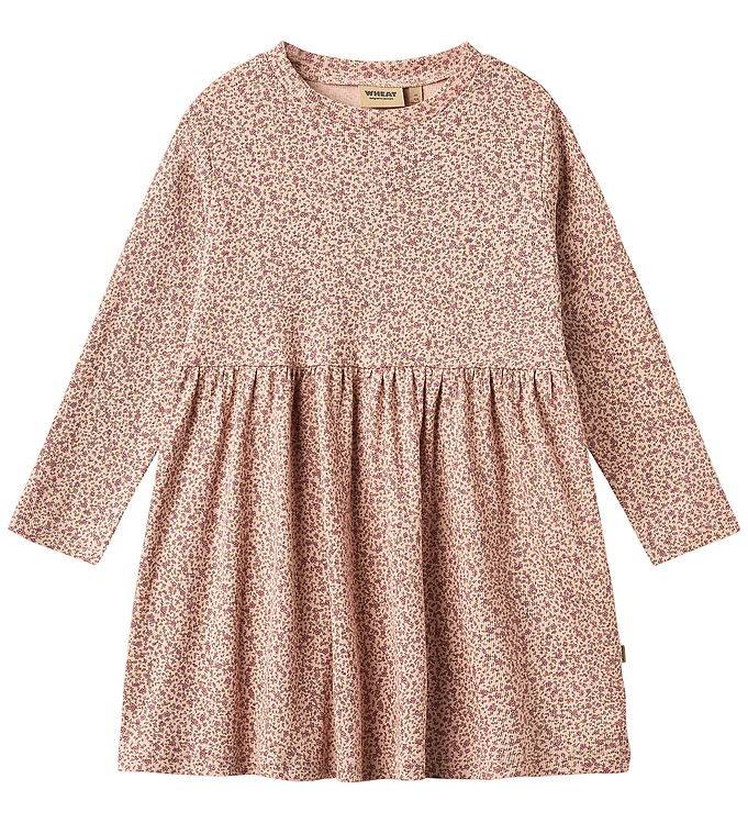 Wheat Klänning - Sessa - Dime Rose Small Blommor - Wheat - 4 år (104) - Klänning