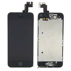 iPhone 5S Komplett LCD & Digitizer - Svart