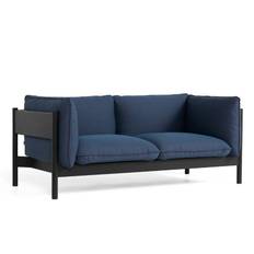 Hay Arbour 2-Pers. Sofa Sortlakeret&Steelcut Trio 796