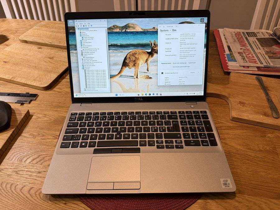 Dell Precision 3551 i7-10750H 6C/12T | 32 RAM 1 Tb NVMe | Quadro P620 4 Gb