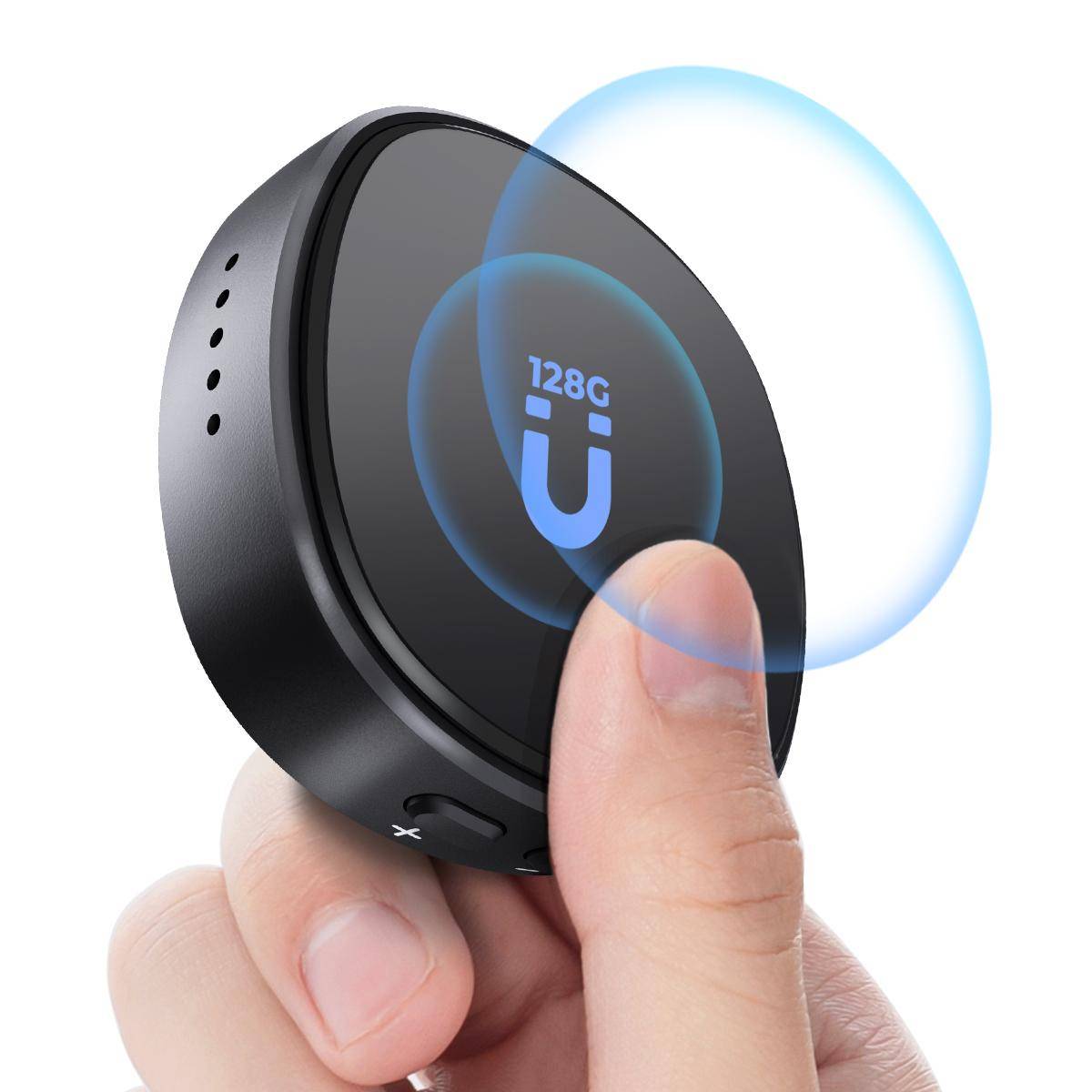 KENTFAITH Mini Voice Recorder Voice-activated & Magnetic 128G 1600 Hours Capacity Noise Cancelling