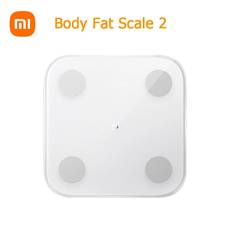 Xiaomi Smart Body Fat Scale 2 Kompositionsskala Bluetooth 5.0 APP-övervakare LED-display Digital fungerar med Mi Fit-app