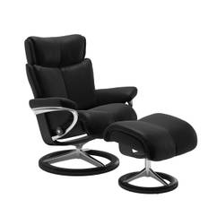 STRESSLESS MAGIC SIGNATURE- LARGE- LÄDER BATICK BROWN