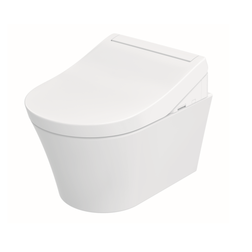 Toto Washlet RG Lite douchetoilet, uden skyllekant, rengøringsvenlig, hvid