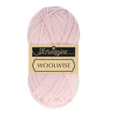 Scheepjes Woolwise 724 Bladrosa Indhold: 100% genanvendt Superwash merinould Vægt/længde: 100 g = ca. 200 meter Anbefalede pinde: 4 mm Strikkefasthed: 10 x 10 cm = 22 m x 30 p Vask: Maskinvask / Tåler ikke tørretumbling / Brug aldrig skyllemiddel.