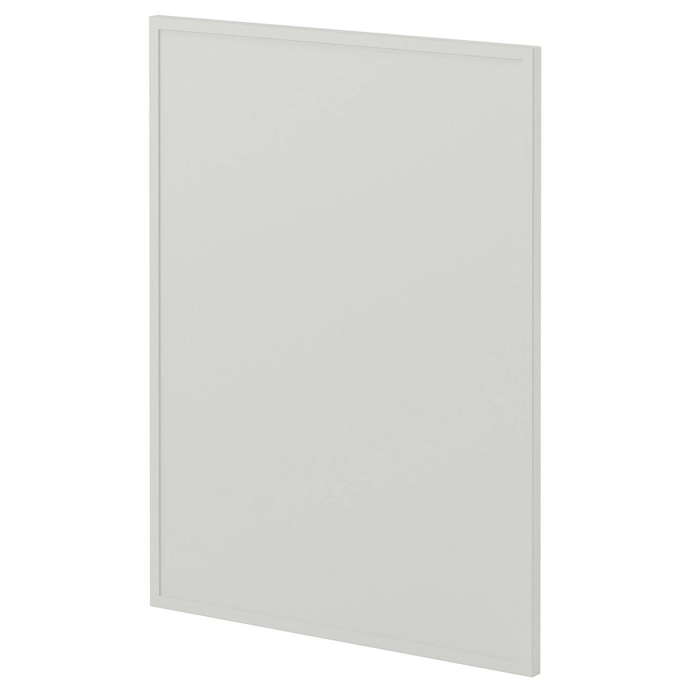 METOD 1 front för diskmaskin, Aspudden ljusgrå, 60 cm