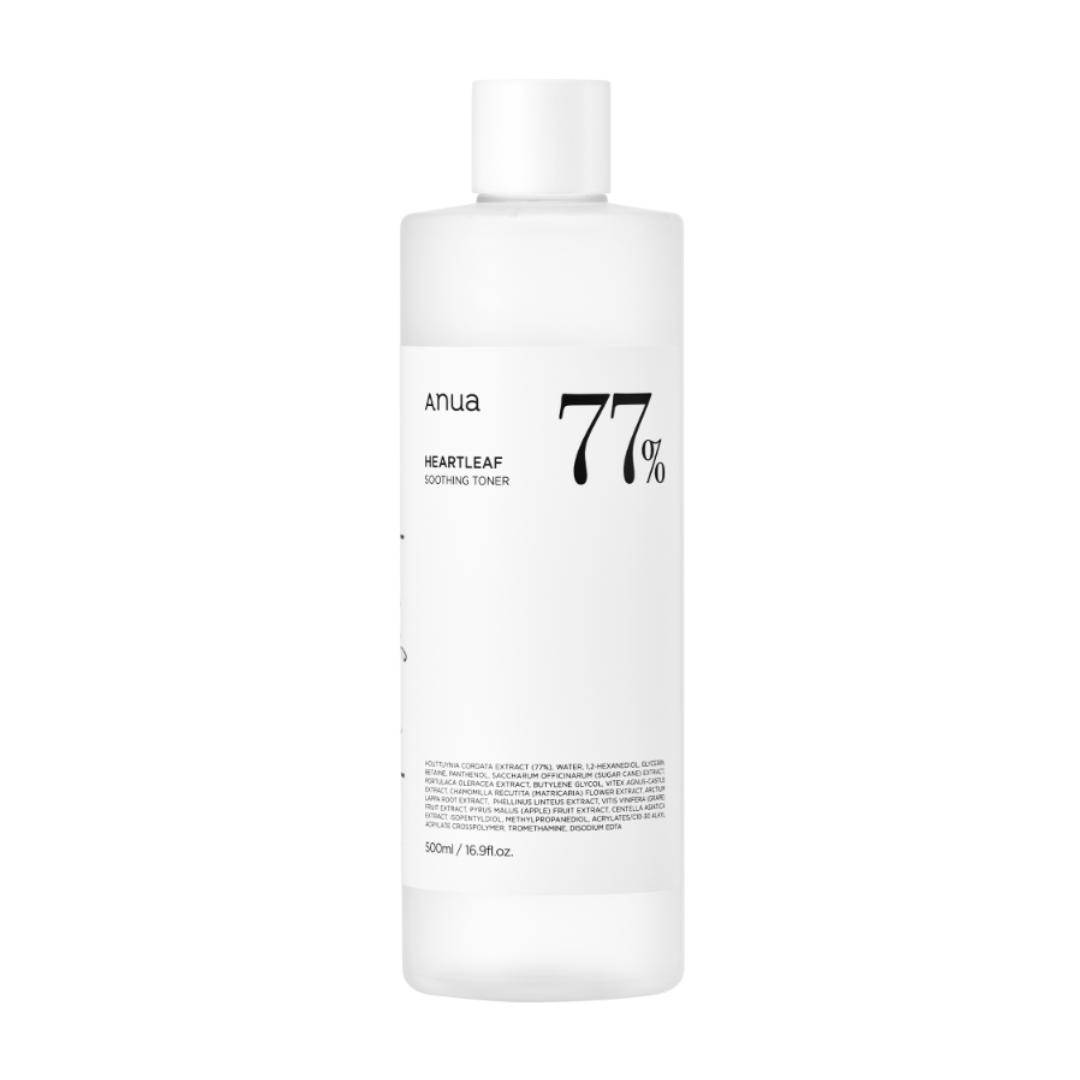 ANUA Hearleaf 77% Lugnande toner 500ml white