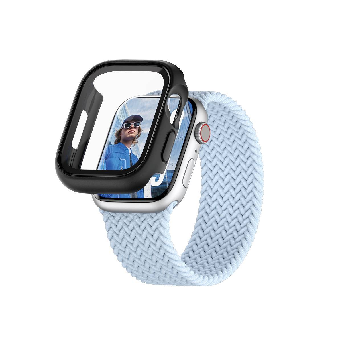PanzerGlass Apple Watch Series 10 46mm Full Body Slim Skal Svart