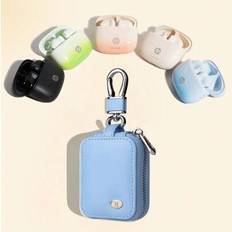 HP Gradient Color 5.4 trådlösa in-ear-hörlurar, Earpods, 30 timmars batteritid, kompatibla med Apple och andra enheter, söt present med dragkedja förv - H10J+ förvaringsväska för hörlurar (lutning blå,Gradient Orange,Gradient Grön)