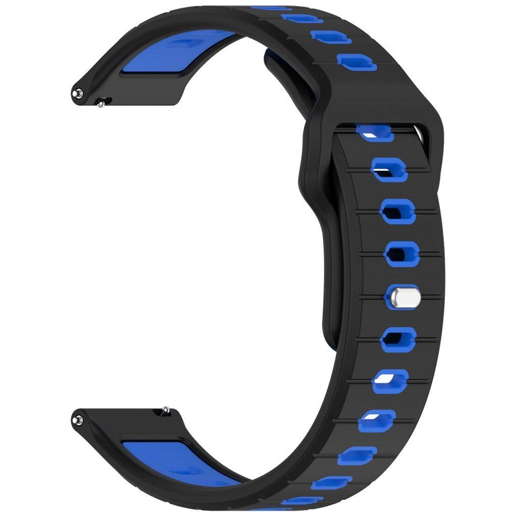 Garmin Vivoactive 6/Approach S50/Venu etc. Urrem - Sort/Blå