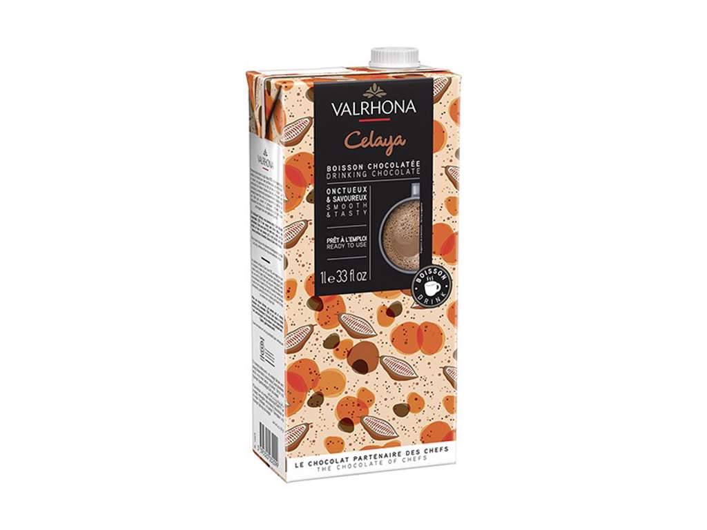 Valrhona varm choklad - Celaya, 1L x 6 I LAGER