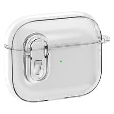 Skal med karbinhake och lås Apple AirPods 3 transparent