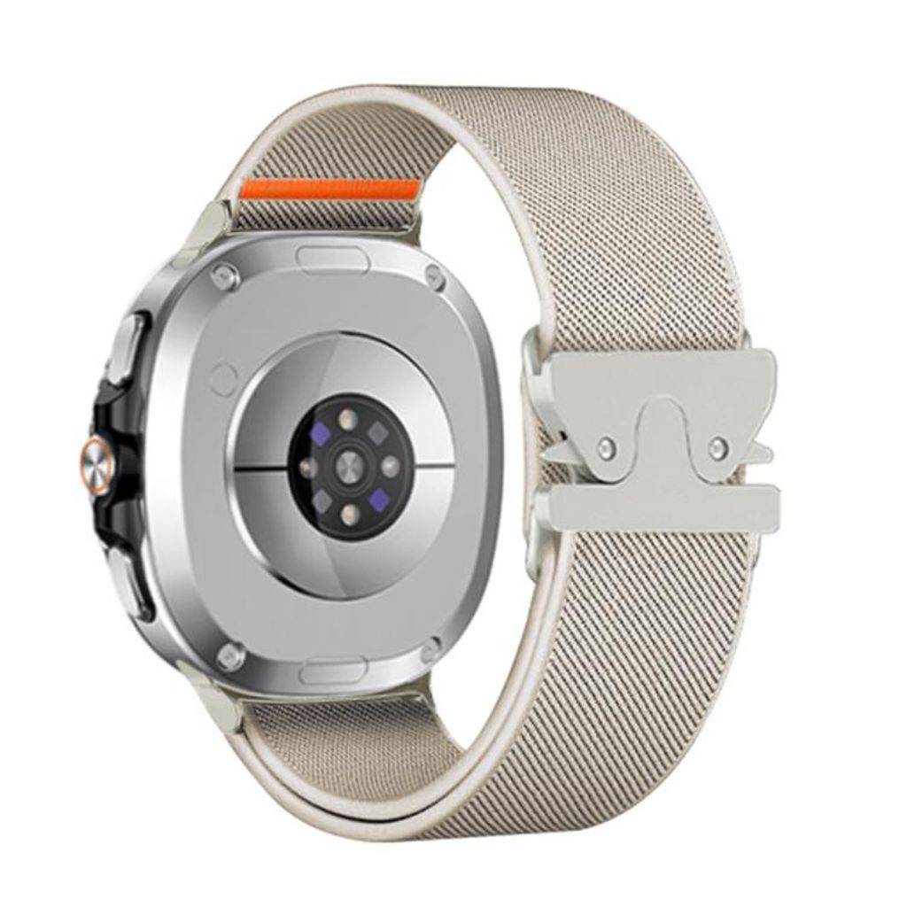 Samsung Galaxy Watch8/Watch8 Classic Nylon Urrem - Beige