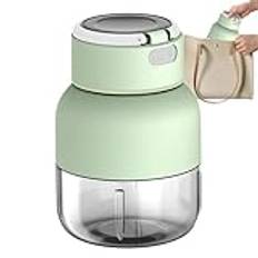 Dtaigou Portable Blender Cup, Portable Juicer Blender, Blender trådlös elektrisk juicepress, Multifunktionell 800 ml flaska med stor kapacitet för fruktjuice, milkshakes, smoothies