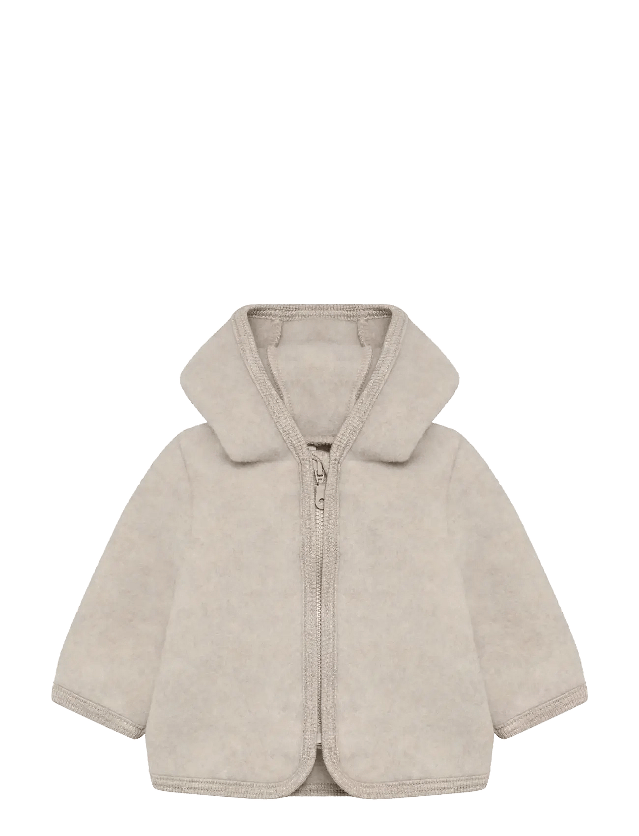 Huttelihut Jacket Wool Fleece - Beige - 92