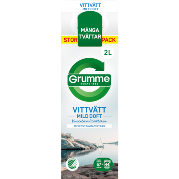 Tvättmedel Grumme Flytande Vittvätt 2L