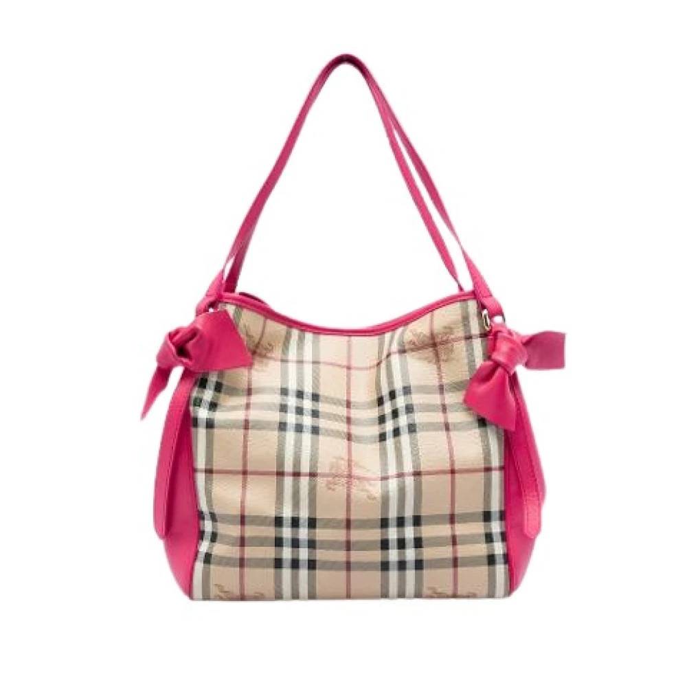 Burberry Vintage Pre-owned Canterbury Tote Bag - Vintage - Dame - Beige - ONE SIZE - Uld
