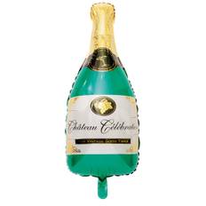 Folieballon Champagne flaske