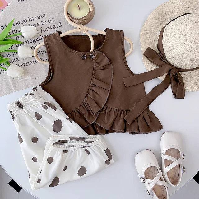 Mini Fashion™ - Fräscht och lätt tyg - Sommarset 104 (4-5 år) | Pedagogiska Träleksaker