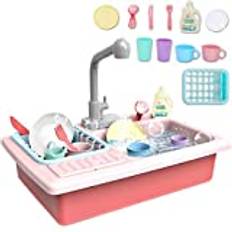 deAO - Kids Toy, KS-R, rosa, 40,5 x 27,5 x 29 centimeter