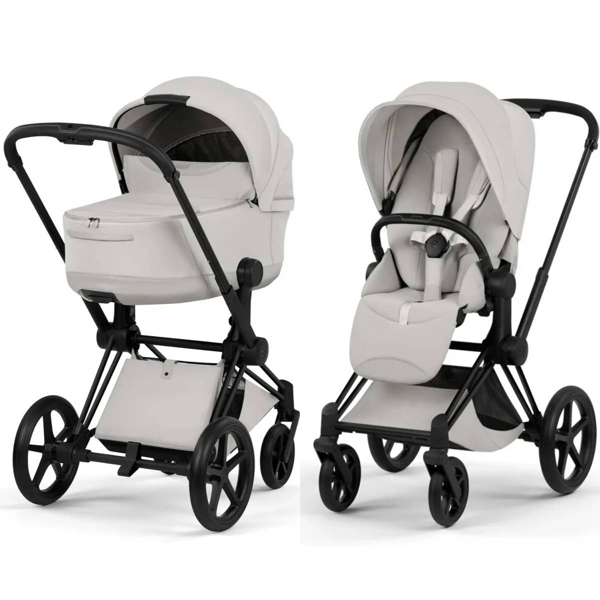 Cybex Priam 5 Style Combi Stroller - Matt Black