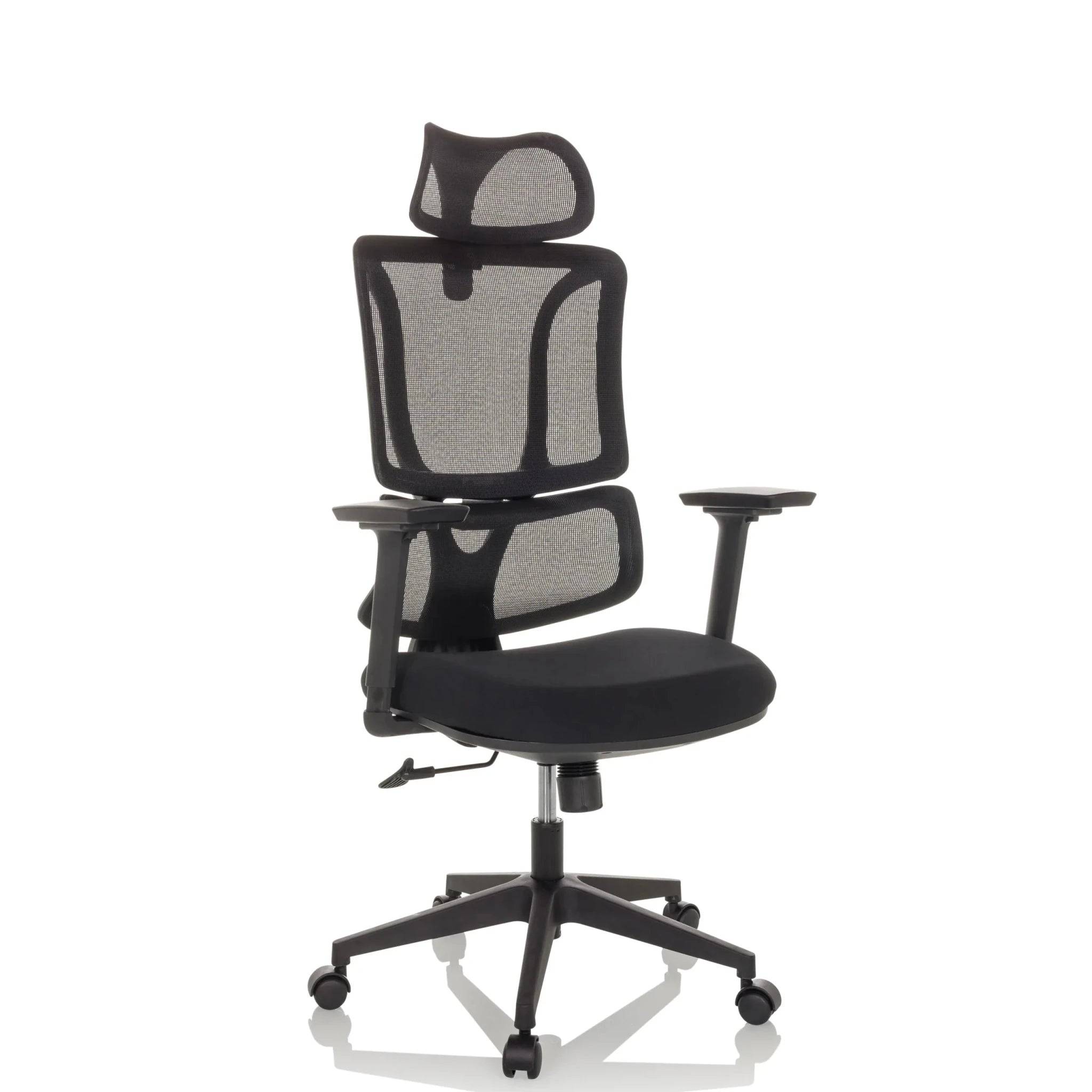 ERGOMY | Tyg / Nät | Ram: Svart - Home Office kontorsstol