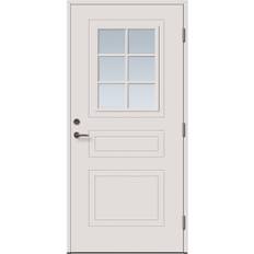 Ytterdörr Anna - med glas 8x20 Högerhängd