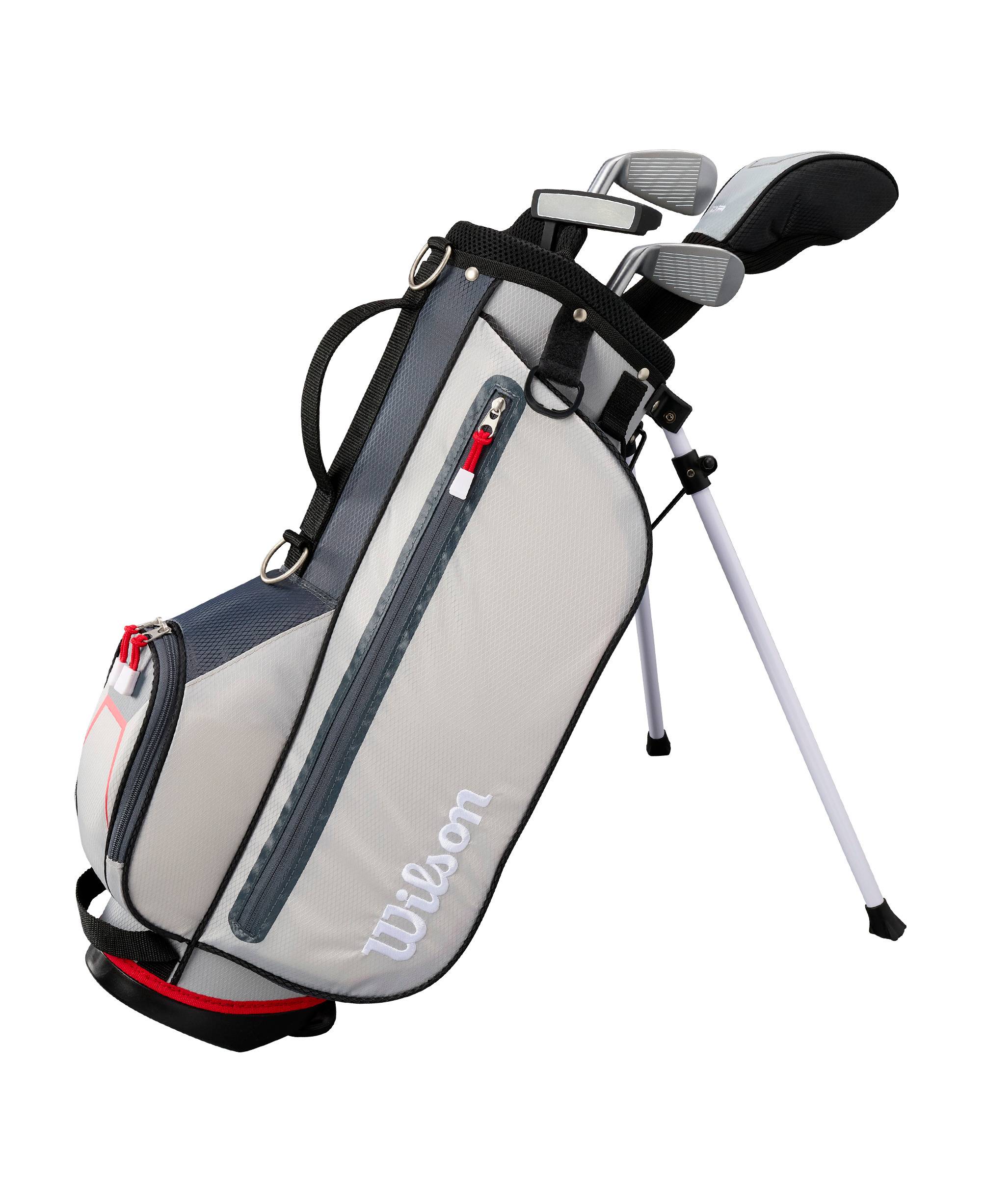 Wilson - Profile Silver Junior Golf Set - Komplett startpaket för vänsterhänta unga golfare