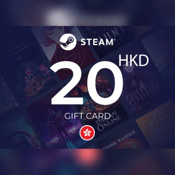 Steam Wallet Gift Card 20 HKD Key - HONG KONG