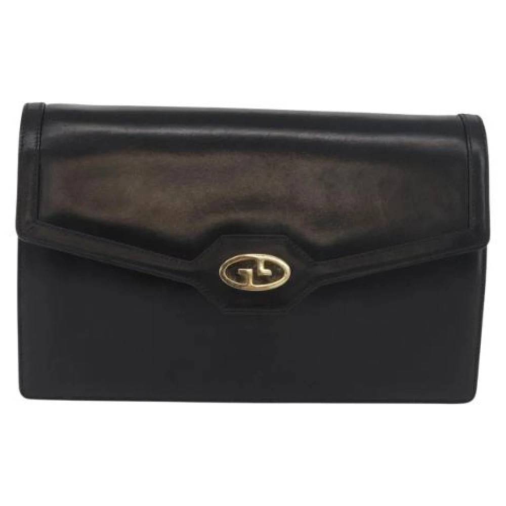 Gucci Vintage - Pre-owned Läder Axelremsväska Vintage - Dam - ONE Size - Läder