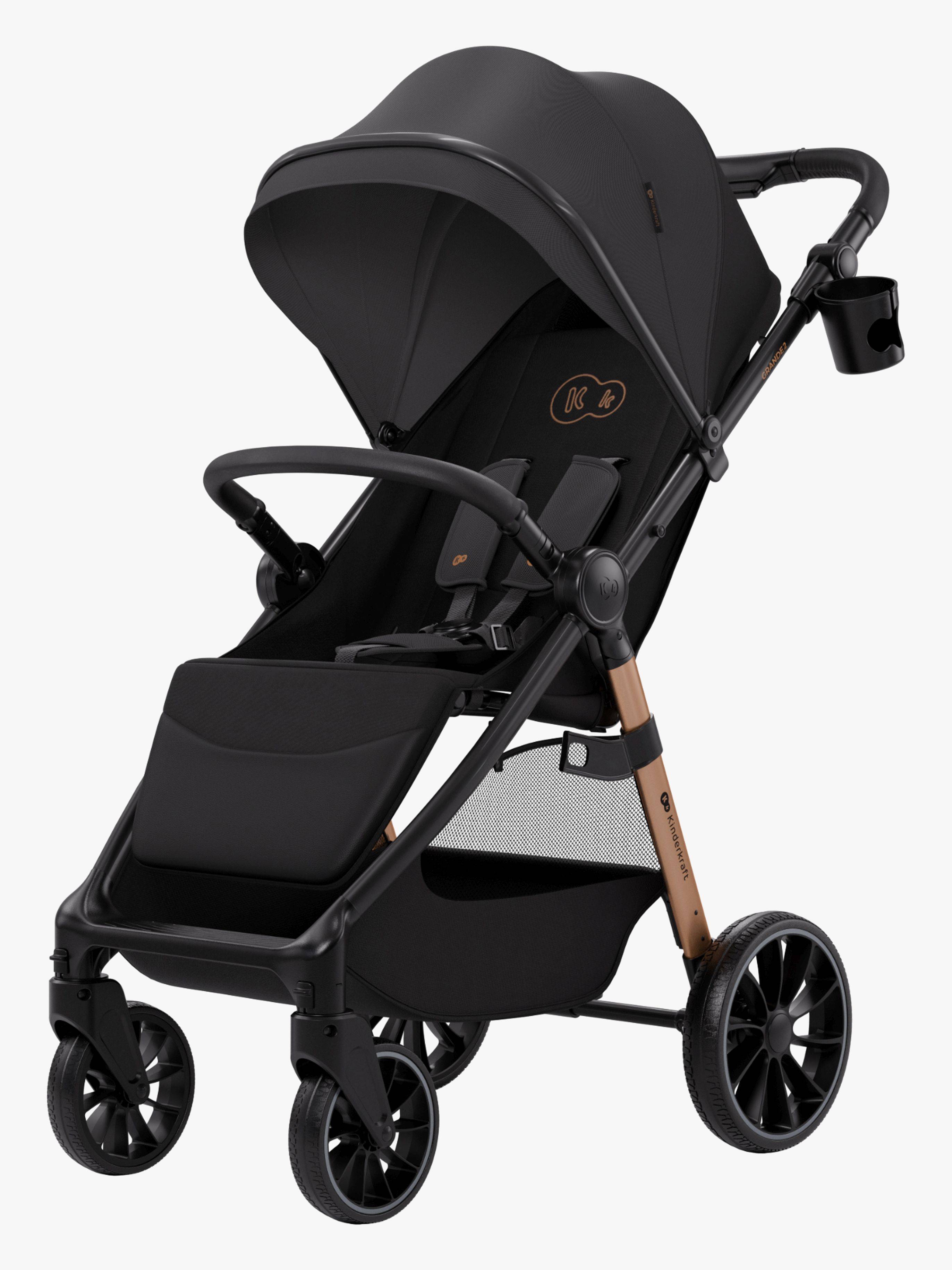 Kinderkraft Grande 2 Klapvogn, Midnight Black