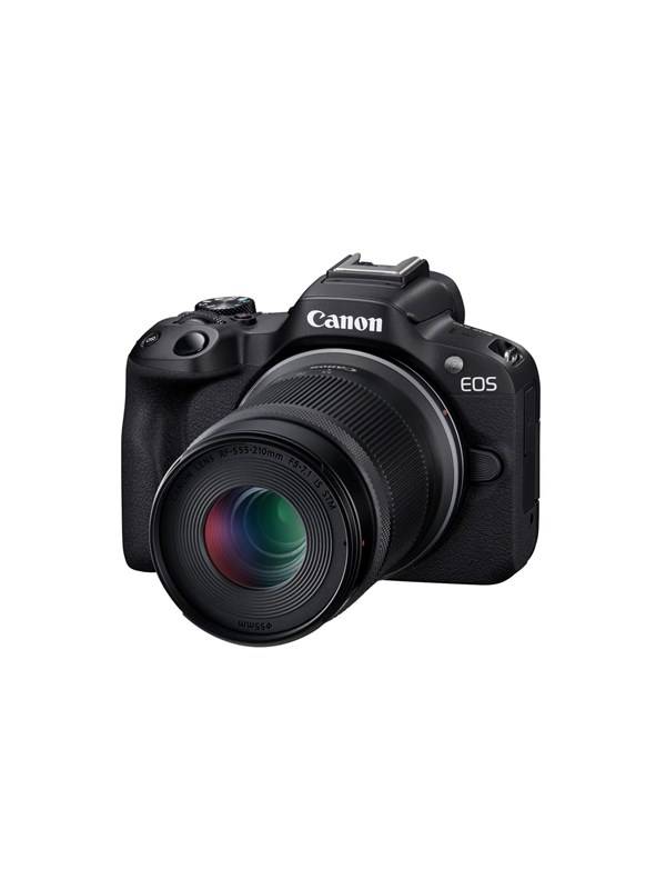 Canon EOS R50 + RF-S 18-45mm F4.5-6.3 IS STM + RF-S 55-210mm F5-7.1 IS STM - Black