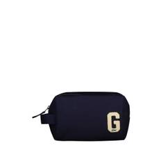 Gant GANT Blue Preppy G Badge Cotton Canvas Wash Bag