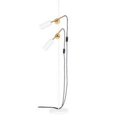 Konsthantverk Stav 2 golvlampa vit