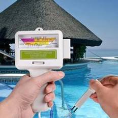 Klor vatten testare bärbar hem simbassäng spa akvarium ph meter test monitor checker vitvatten tester