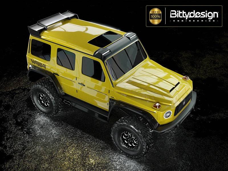 W464 1/18 Clear Body TRAXXAS TRX-4M Pre-cut
