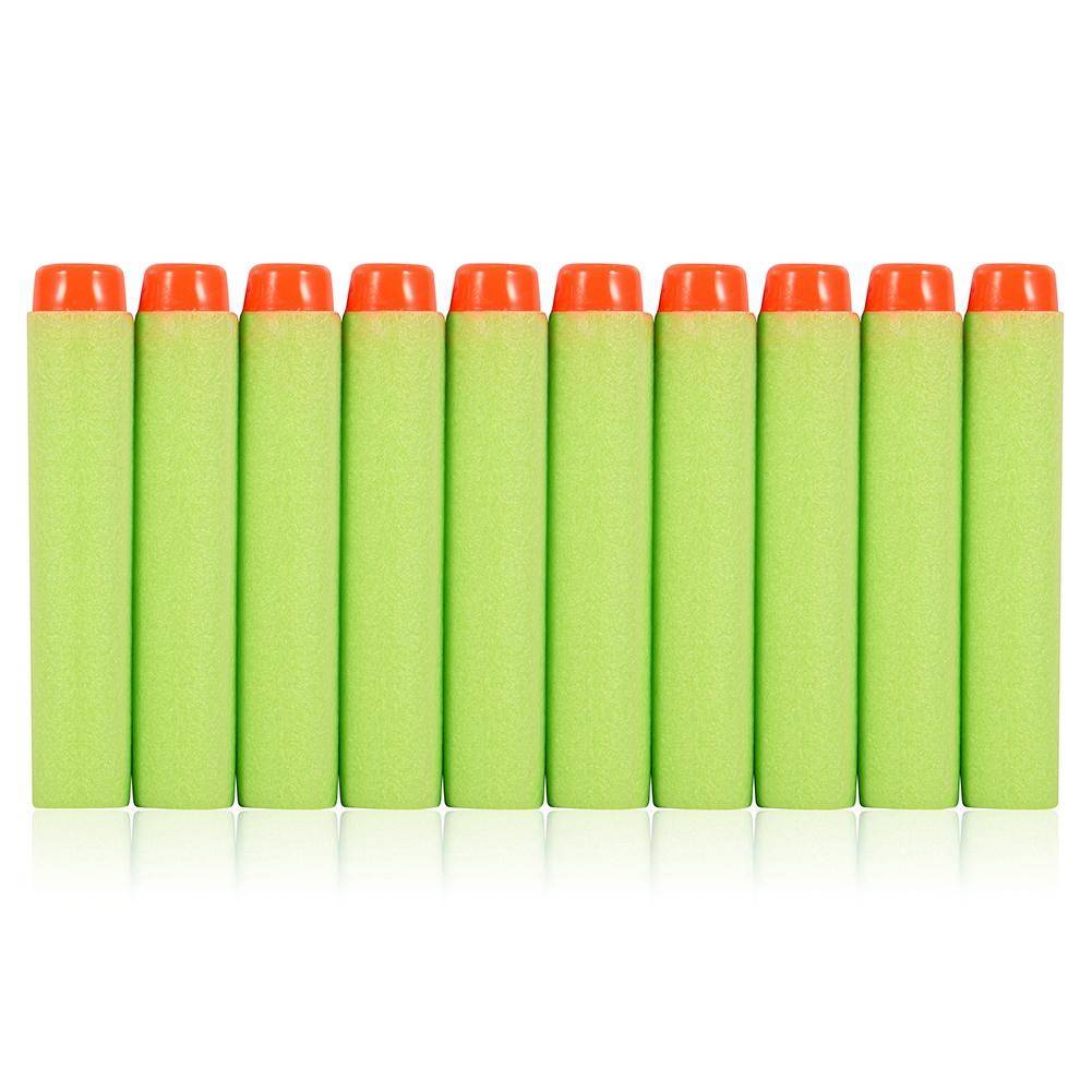 7,2 cm Skumpilar Kula för Series Blaster Leksakspistol Påfyllningspaket Grön