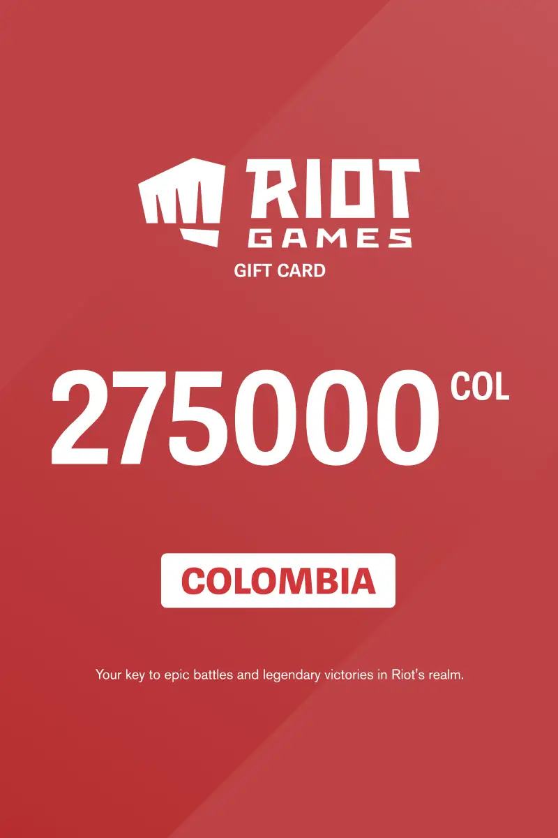 Riot Access 275000 COL Gift Card (CO) - Digital Code