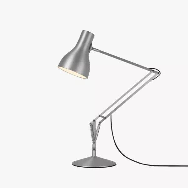 Type 75 bordlampe Anglepoise - Børstet alu finish