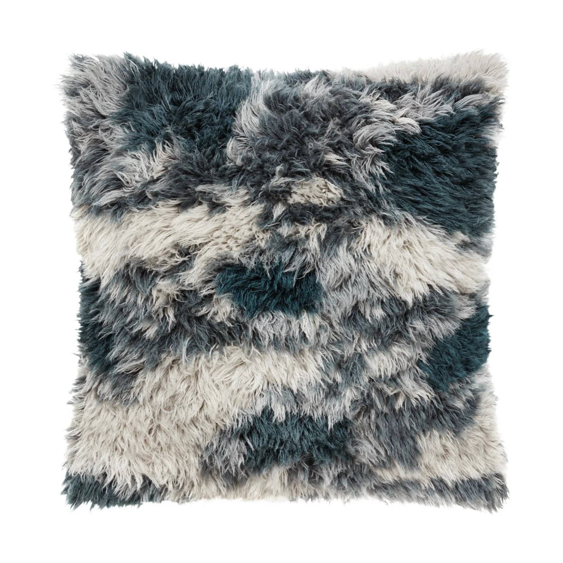 Hem Monster kudde Medium 50x50 cm Dark teal-off white