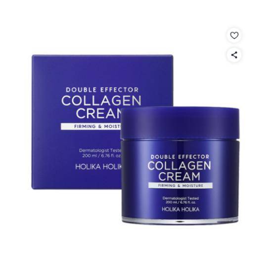 HOLIKA HOLIKA Dubbel Effekt Kollagenkräm Uppstramande Elasticitetsvård 200ml blue