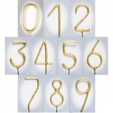 Tomtebloss - Siffra - Guld - Siffra: 5