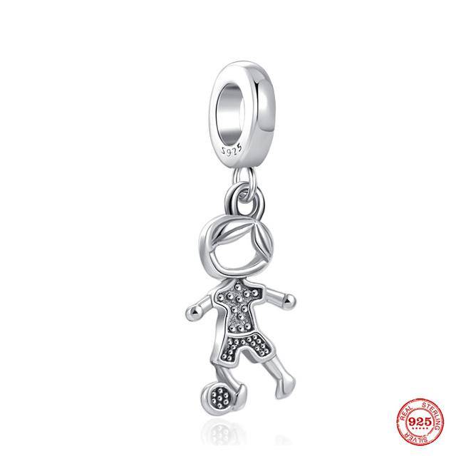 925 Fint Sterling hänge Silver House Family Bead Love Charms Passar till Original Pandora Armband Lady DIY Smycken Present